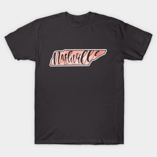 Nashville Tennessee Design T-Shirt